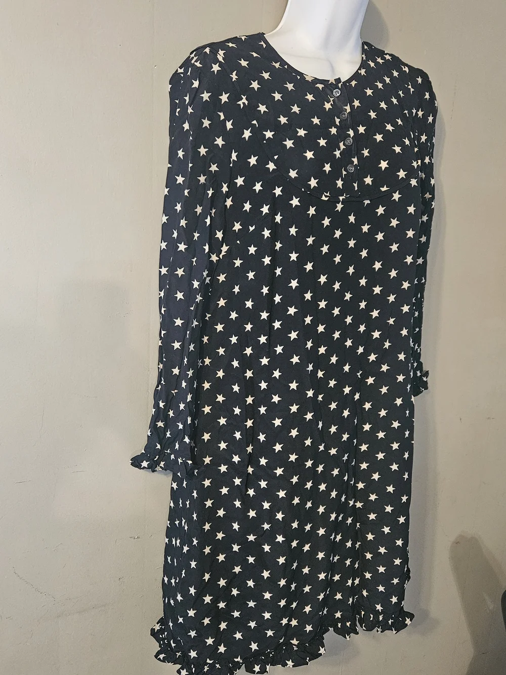 J.‎ Crew Navy and White Star Print Tunic